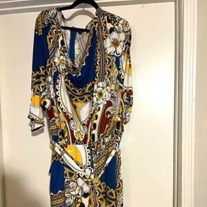 Colorful Jumpsuit by Ashley Stewart